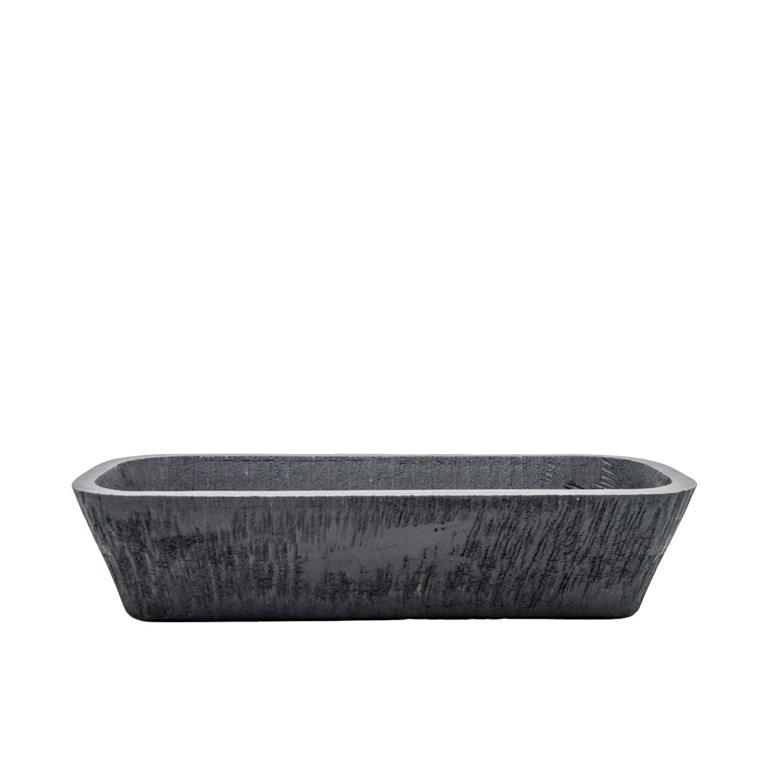 Nathan Wooden Bowl - Black