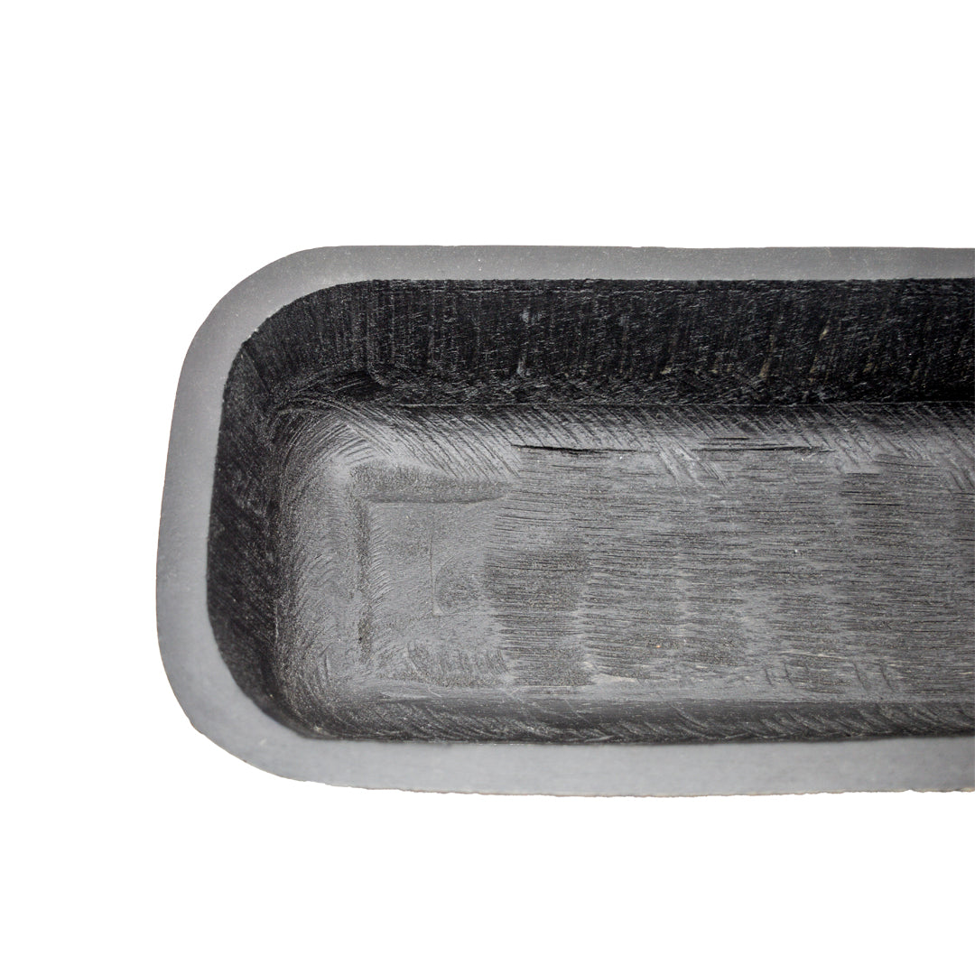 Nathan Wooden Bowl - Black