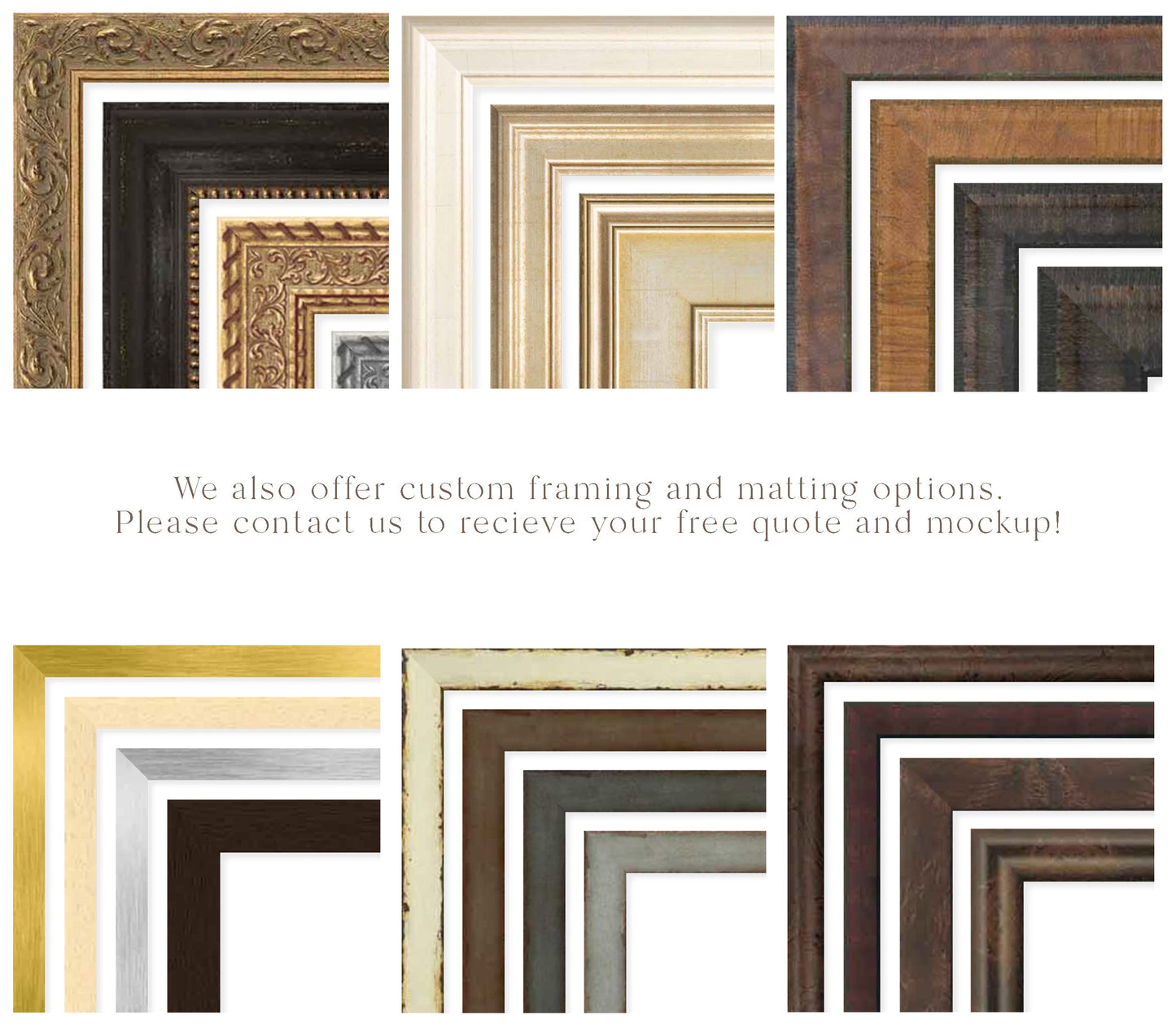 Vintage Forest Landscape Art Print L0120