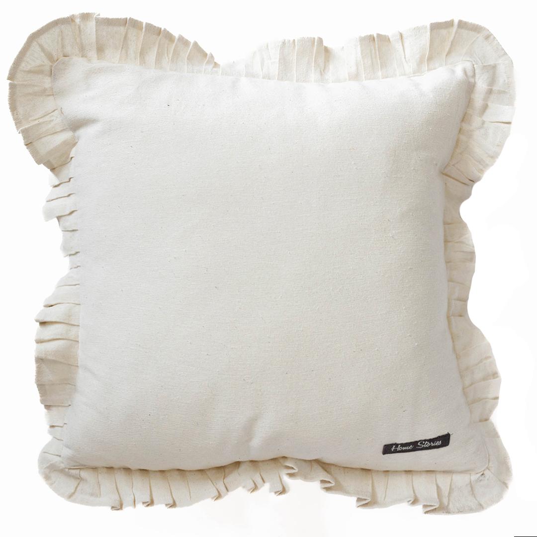 Calla Ruffle Trim Cushion