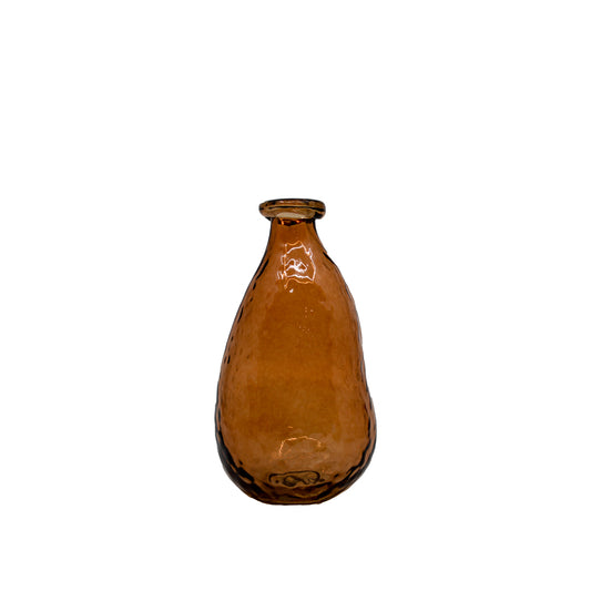 Campbell Amber Ripple Vase