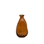 Campbell Amber Ripple Vase