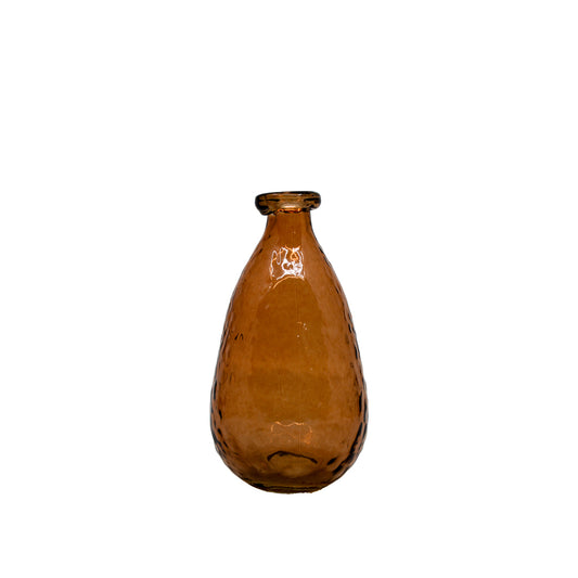 Campbell Amber Ripple Vase