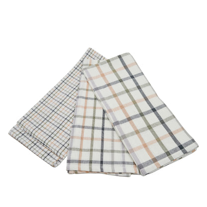 Catalina Check Tea Towels - Set of 3