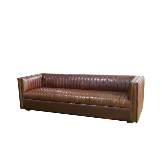 Channel Sofa - Camel Brown