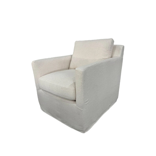 Heston Club Chair - Oyster Linen