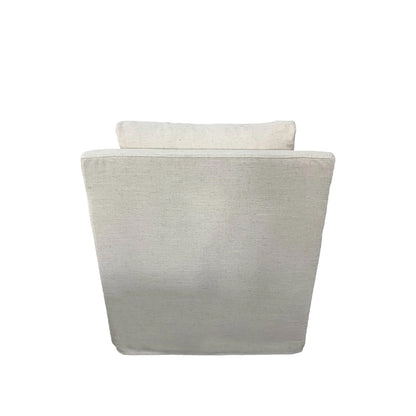 Heston Club Chair - Oyster Linen