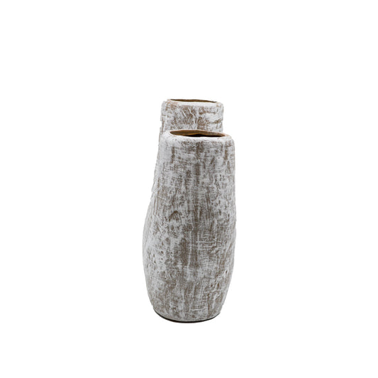 Coral White Vase