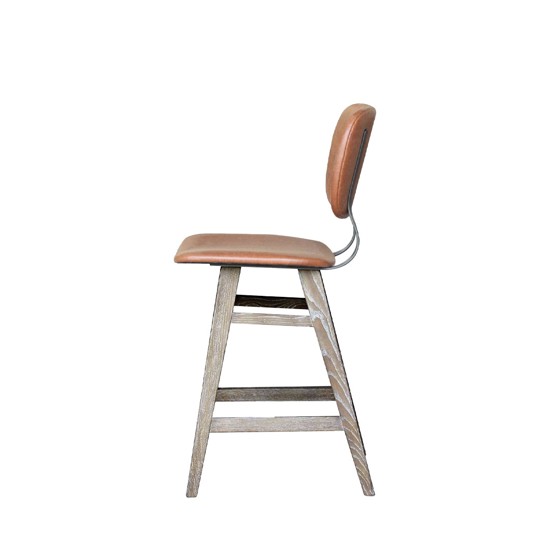 Fraser Counter Stool - Tan Brown