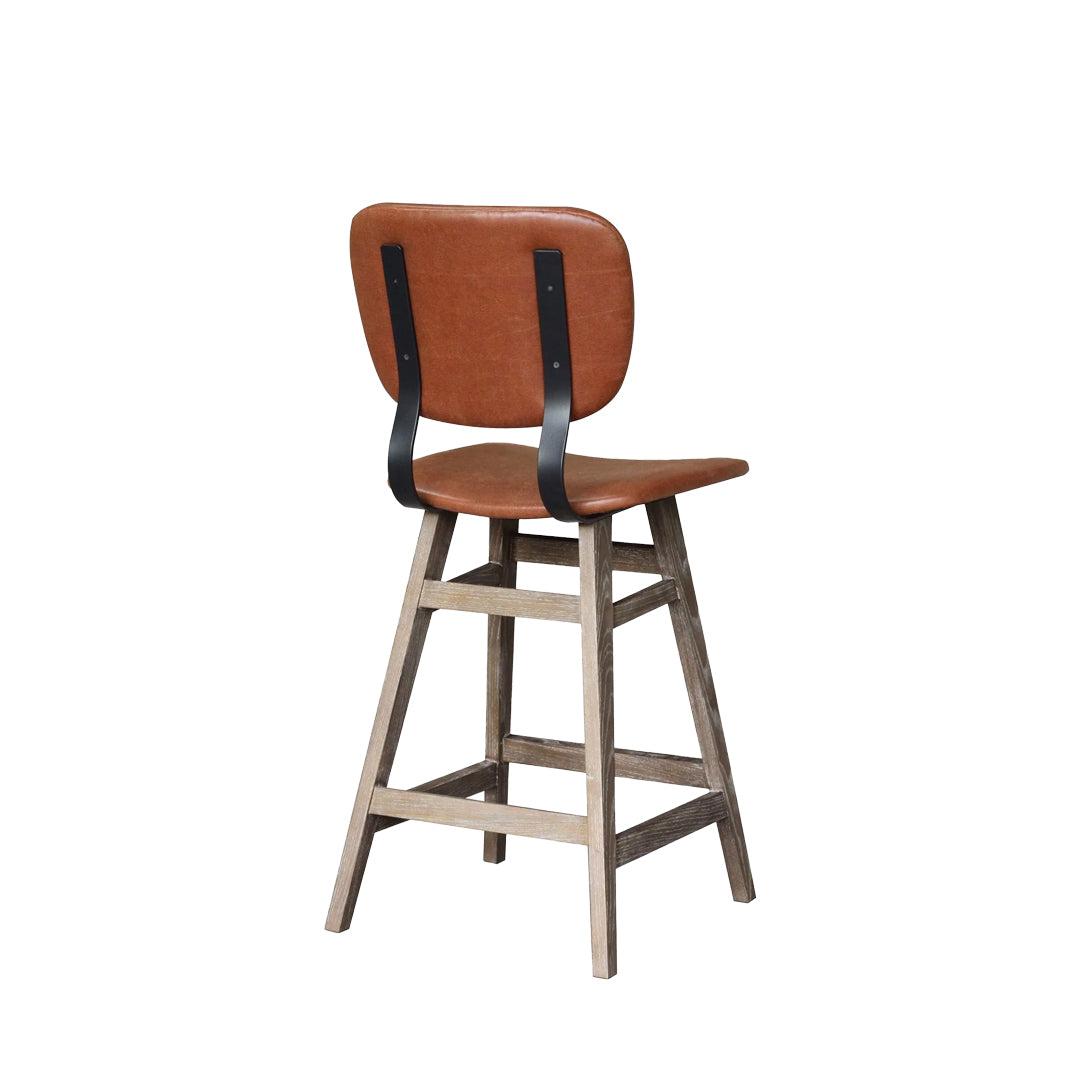 Fraser Counter Stool - Tan Brown