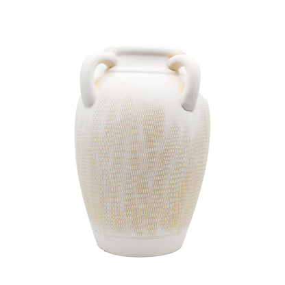 Esme Antique Ivory Vase