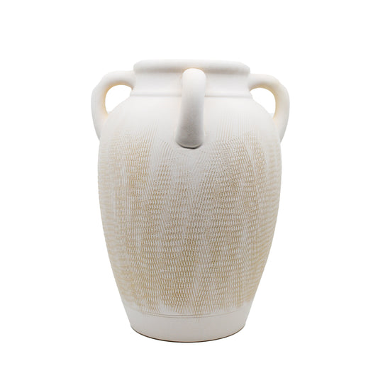 Esme Antique Ivory Vase