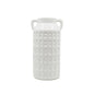 Finley Textured Vase - White
