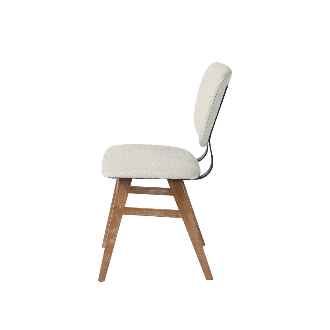 Fraser Dining Chair - Tweed Haze (set of 2)