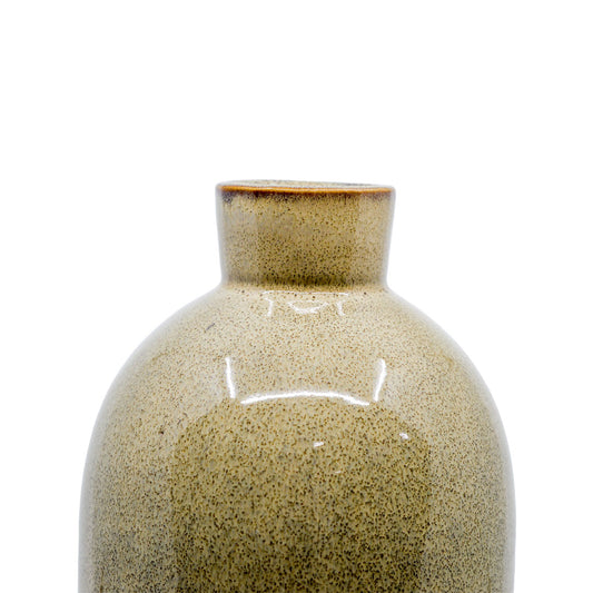Gemma Taupe Ceramic Vase