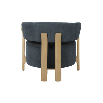 Harlow Club Chair | Spruce Grey Chenille