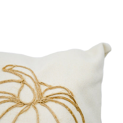 Harvest Pumpkin Motif Cushion