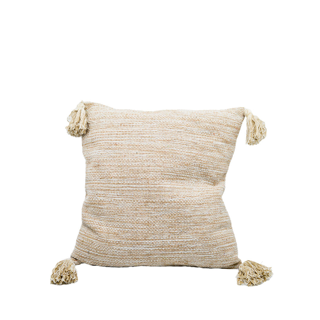 Haven Woven Cushion with Tassels