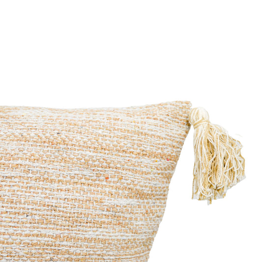 Haven Woven Cushion with Tassels