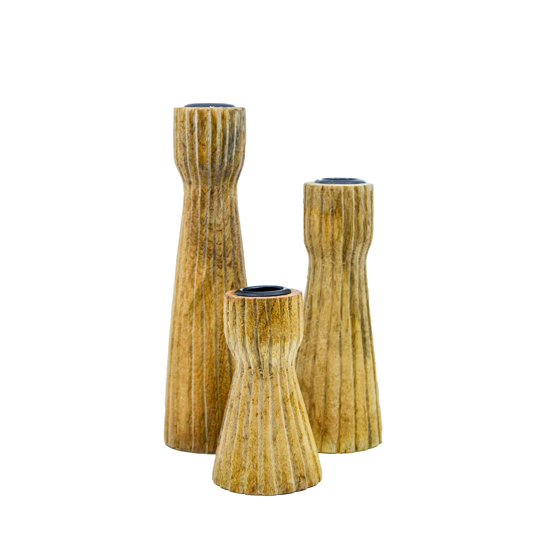 Holly Candle Holder - Medium
