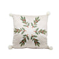 Holly Print Velvet Cushion