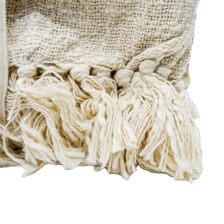 Hygge Natural Throw Blanket