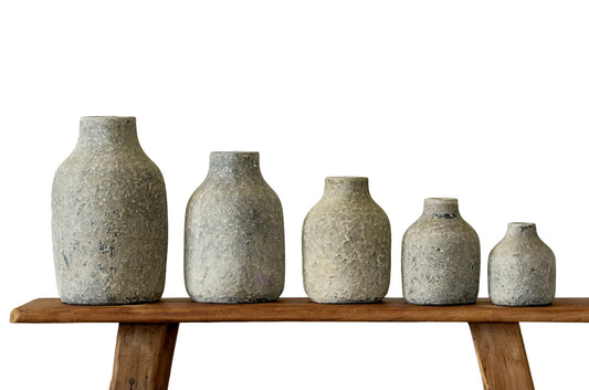 Terracotta Martha Pots (Set of 5)