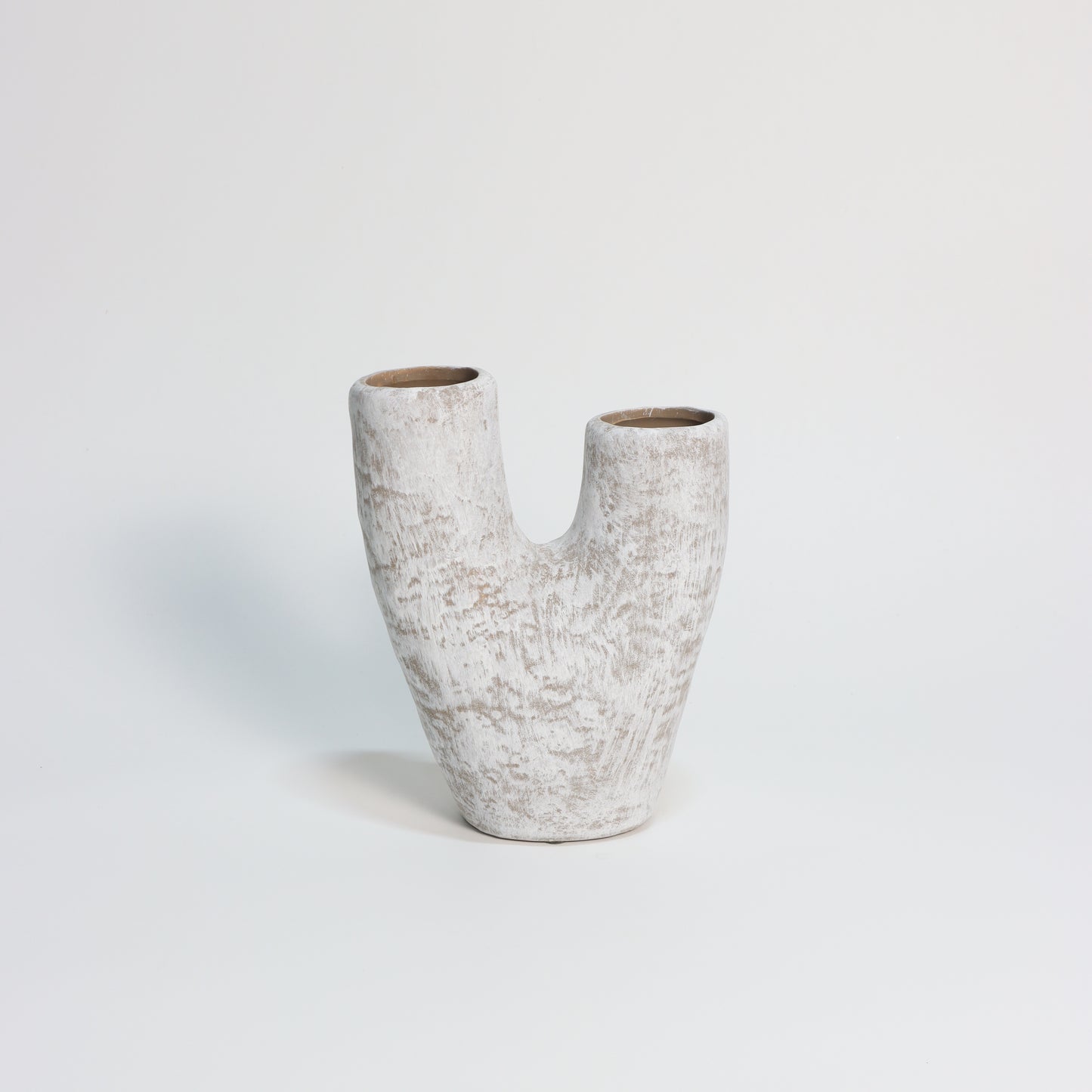 Coral White Vase