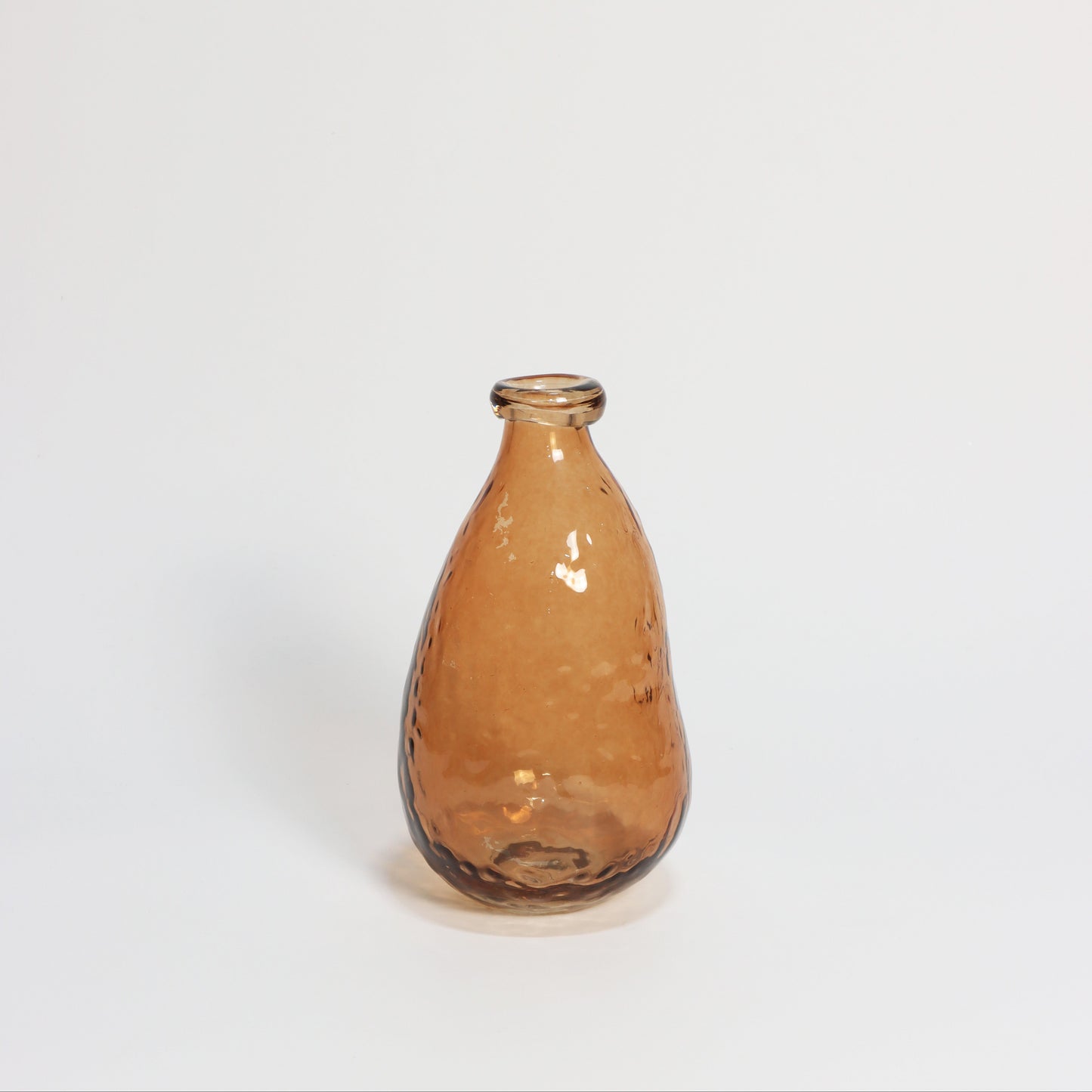 Campbell Amber Ripple Vase