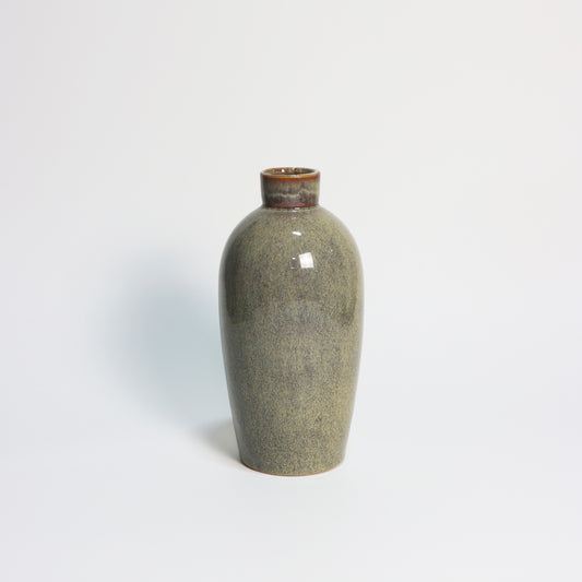 Gemma Taupe Ceramic Vase