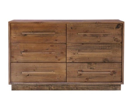 Nevada 6 Drawer Dresser