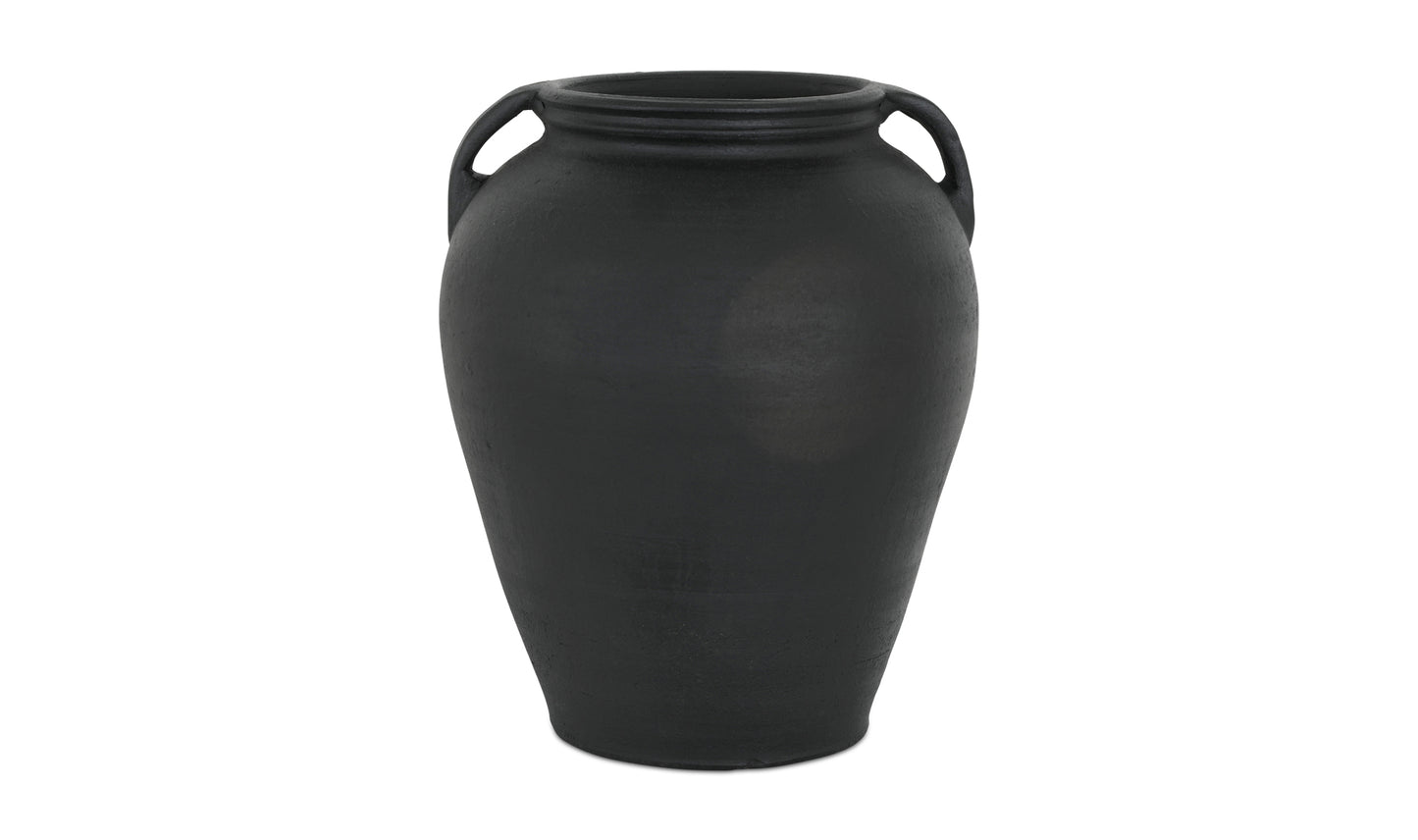 Jovi Vase | Black Terracotta
