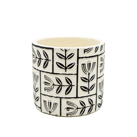 Juniper Engraved Pot Lg