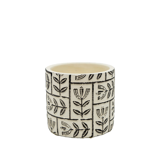 Juniper Engraved Pot Sm