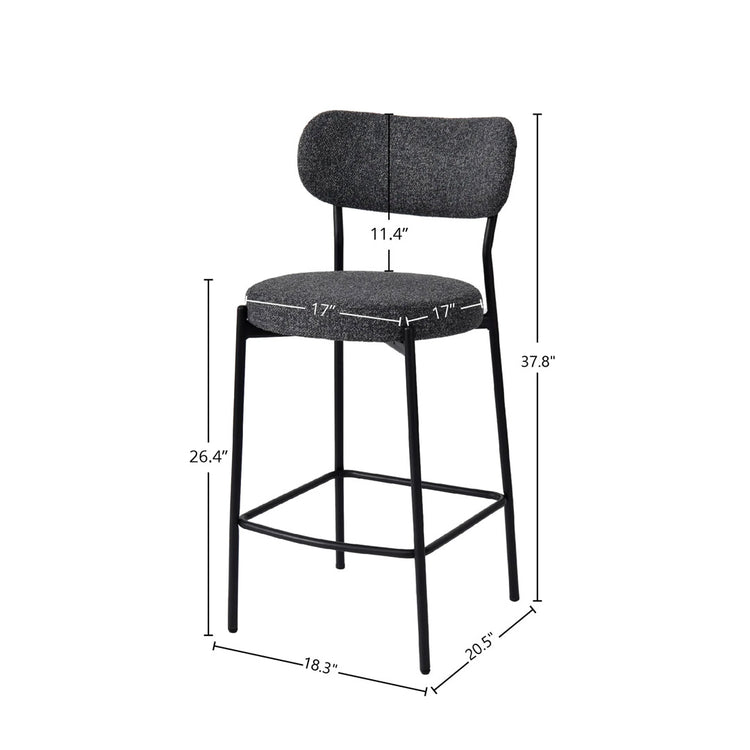 Kai Counter Stool | Grey