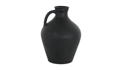 Lyra Vase | Black Terracotta