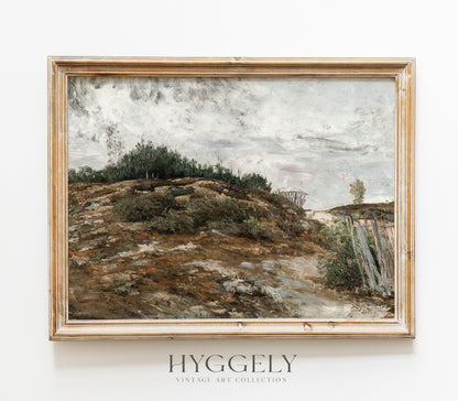 Vintage Landscape Art Print L0100