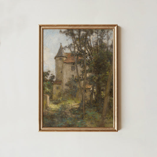 "Les Abords D’un Château Gothique" | Fine Art Print