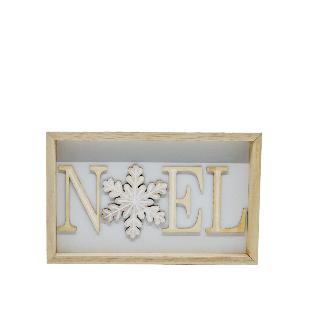 Noel Wooden Sign