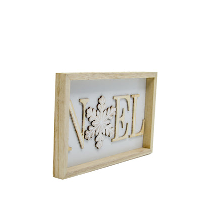 Noel Wooden Sign