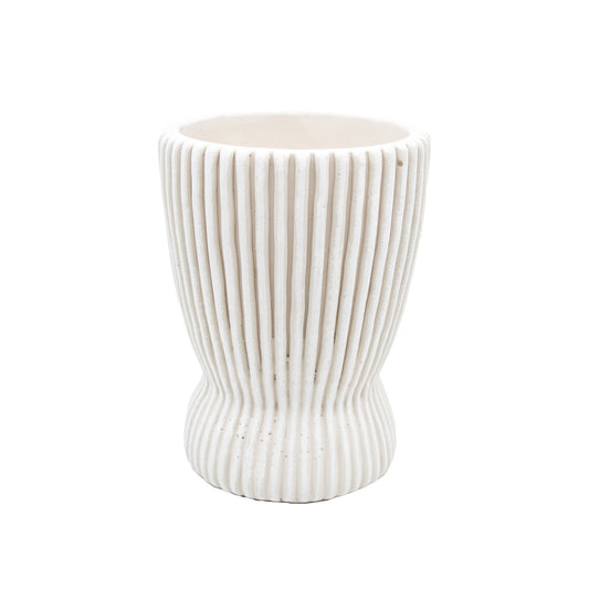 Penelope Ribbed Vase