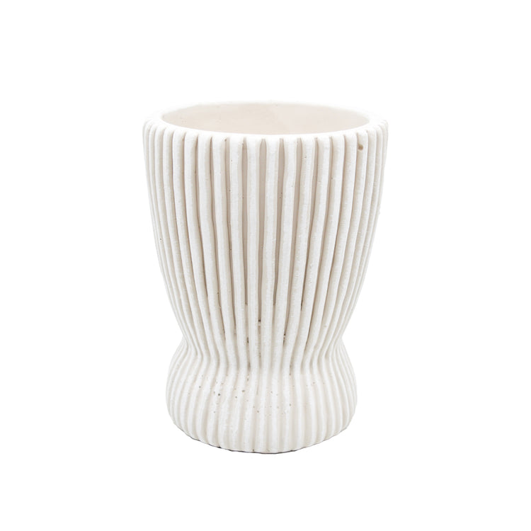 Penelope Ribbed Vase