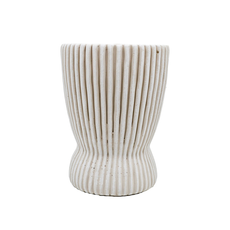 Penelope Ribbed Vase