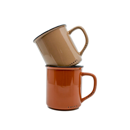 Portland Enamel Mug - Taupe