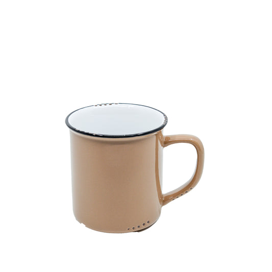 Portland Enamel Mug - Taupe