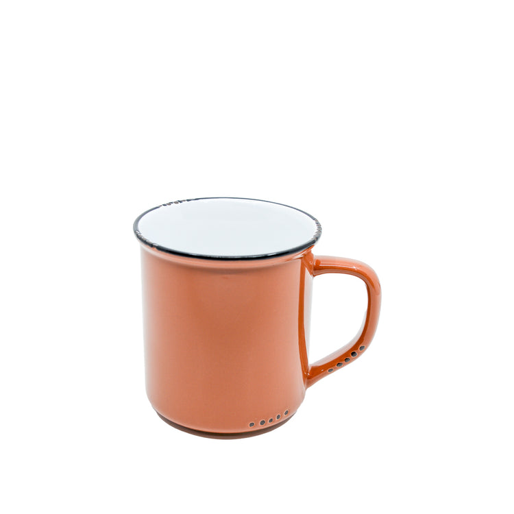Portland Enamel Mug - Terracotta