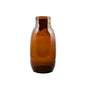 Reid Amber Vase with Crackle Base