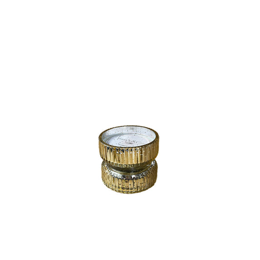 Gold Glass Candle