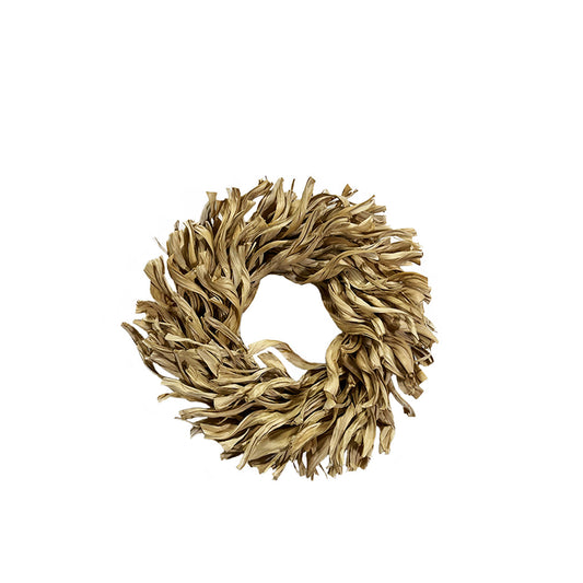 Natural Dried Foliage Wreath