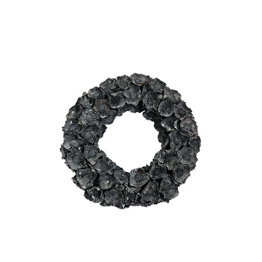 Dark Dried Foliage Wreath